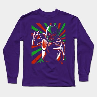 Luchador - Mexican pro wrestling - Lucha Libre Long Sleeve T-Shirt